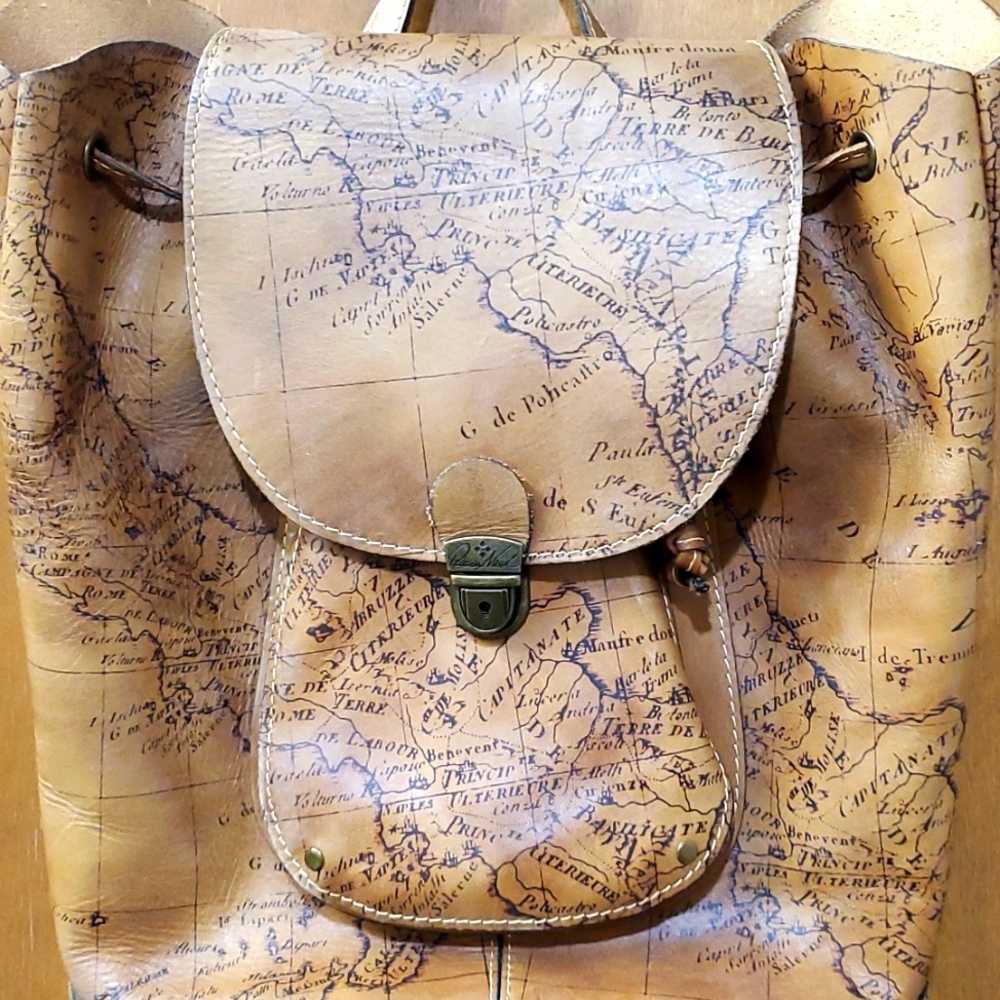 Patricia Nash Signature Map Drawstring Backpack - image 3